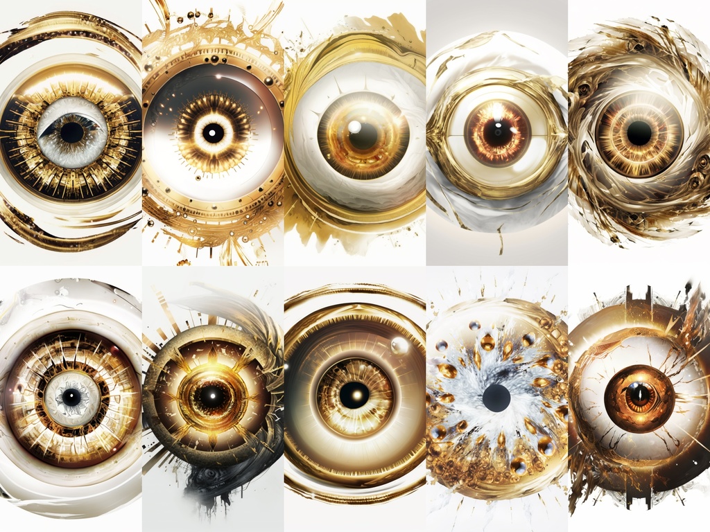 Gold Eye Pack - Bring On the Bling!