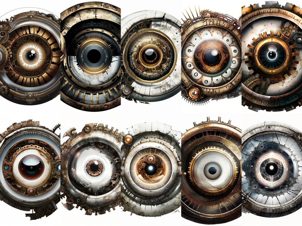 Steampunk Eye Pack - Get Your Designs in High Gear