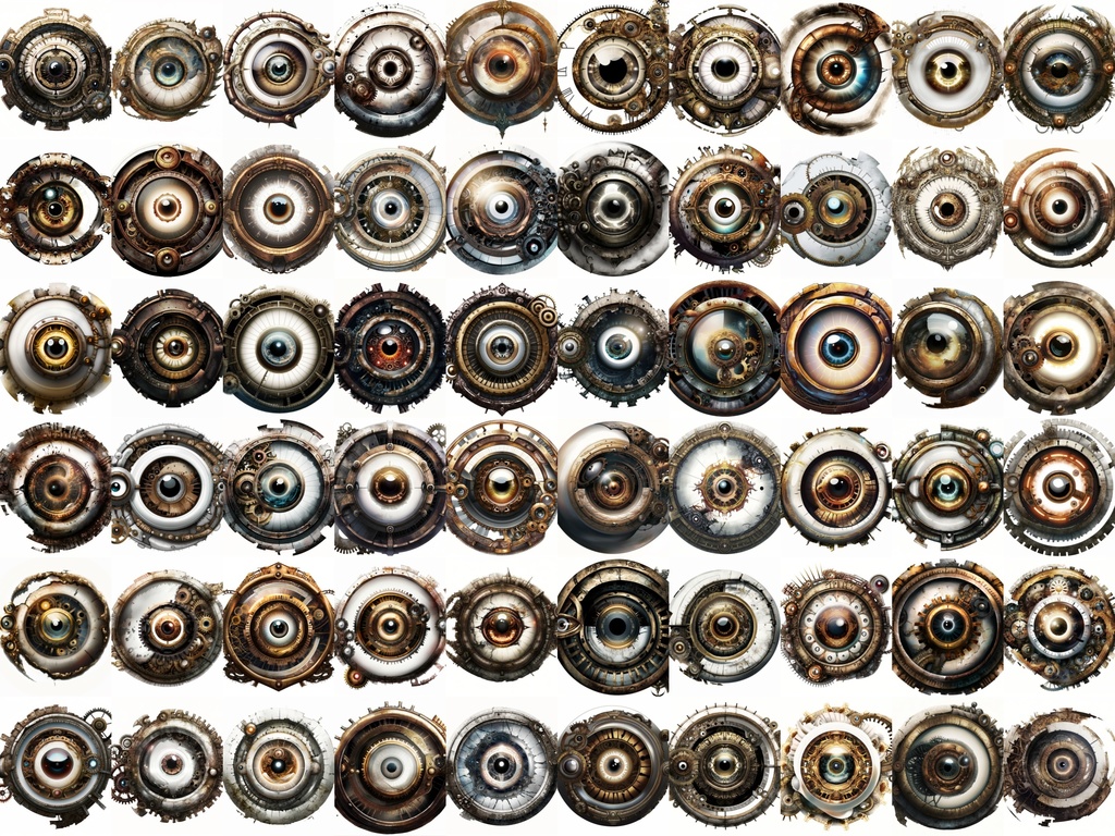 Steampunk Eye Pack - Get Your Designs in High Gear
