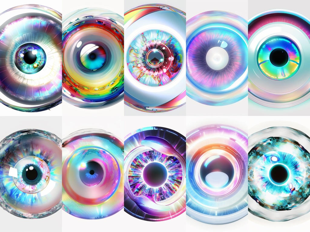 Holographic Eye Pack - Add Some Graphic Flair to Your Design!