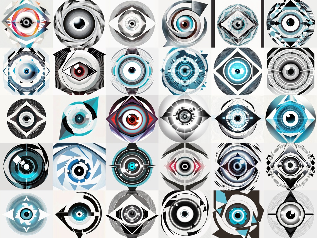 Geometric Eye Pack - Shapes Reimagined!