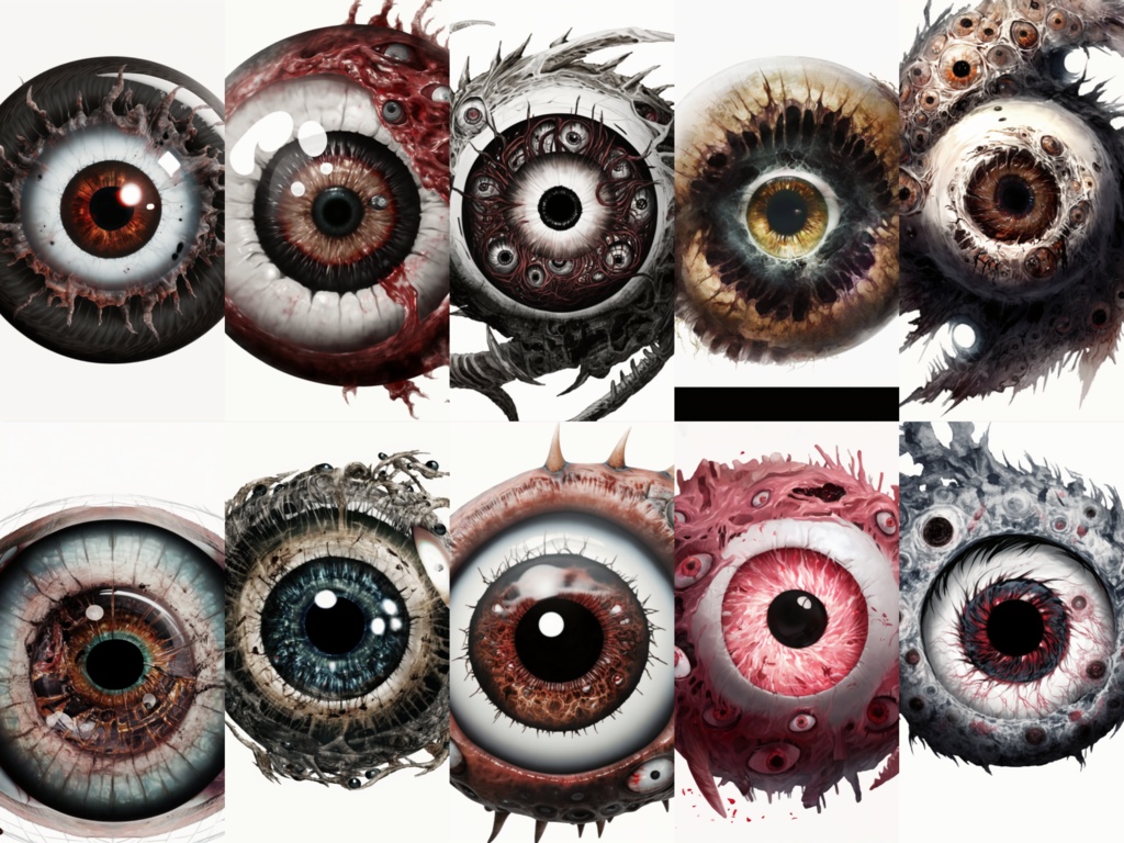 Infected Eye Pack - Add a Gritty Touch!