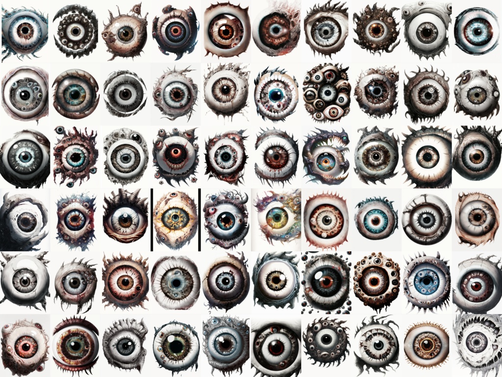 Infected Eye Pack - Add a Gritty Touch!