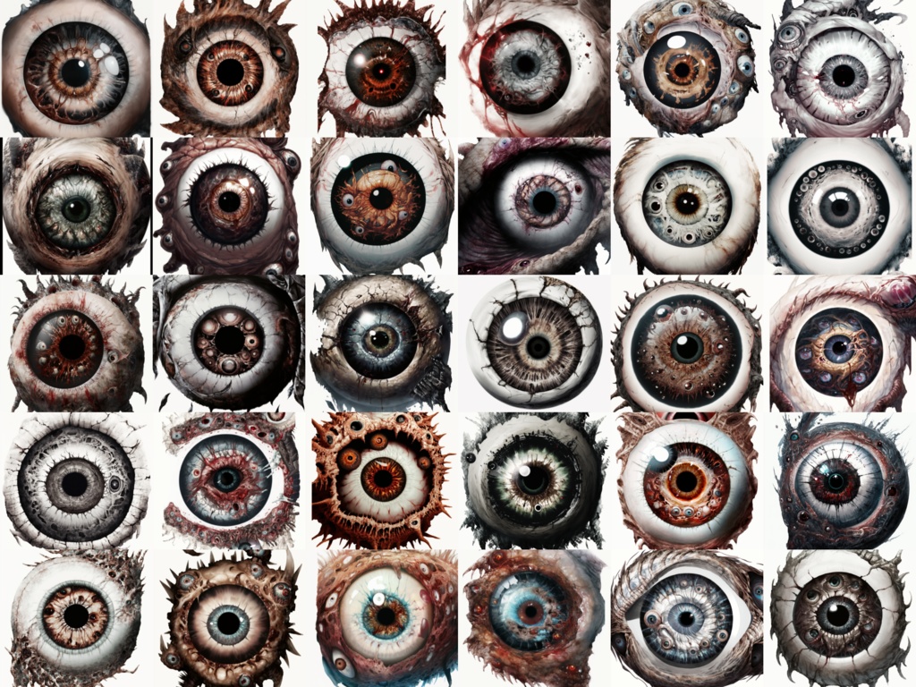Infected Eye Pack - Add a Gritty Touch!
