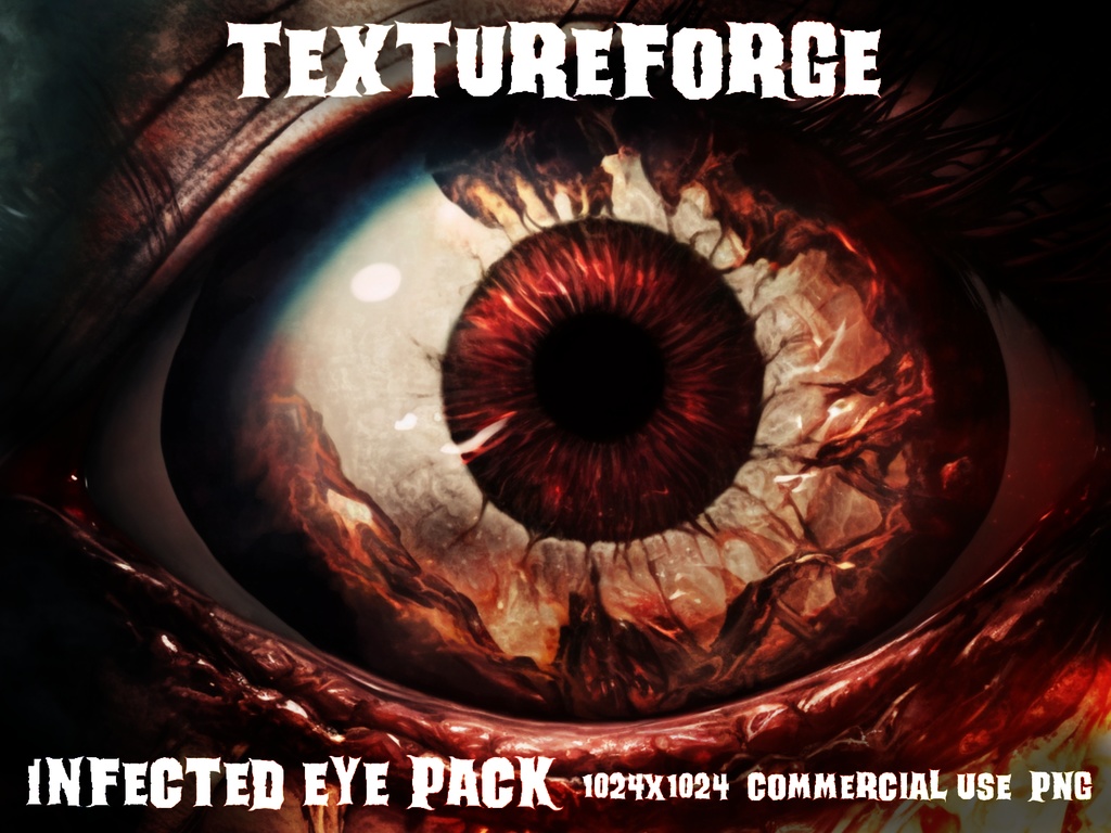 Infected Eye Pack - Add a Gritty Touch!