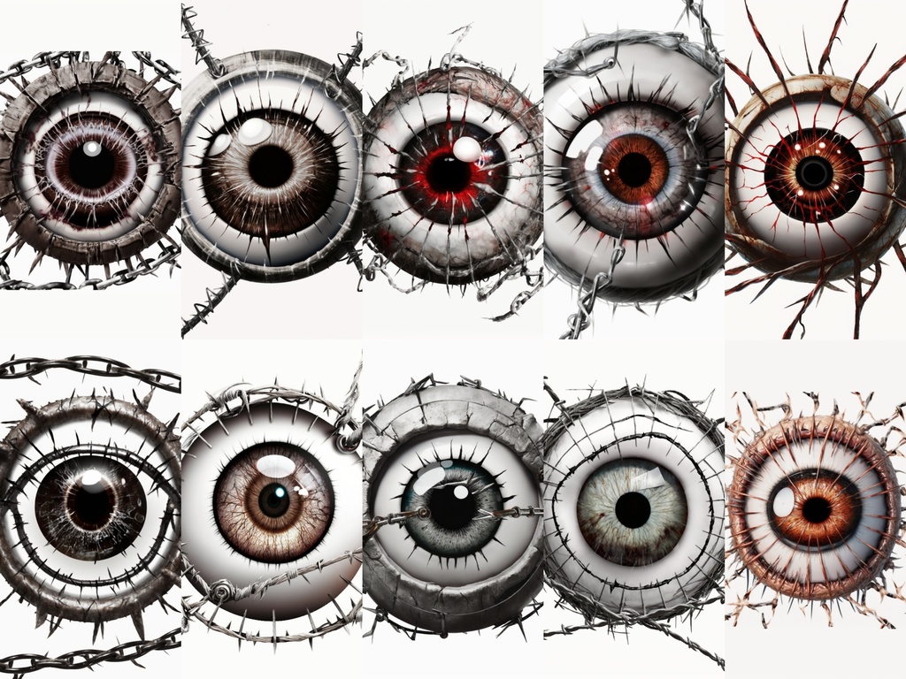 FREE 60 Barbed Eye Pack - Sharp and Striking!