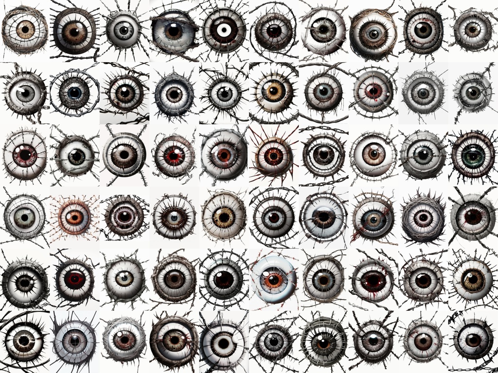 FREE 60 Barbed Eye Pack - Sharp and Striking!