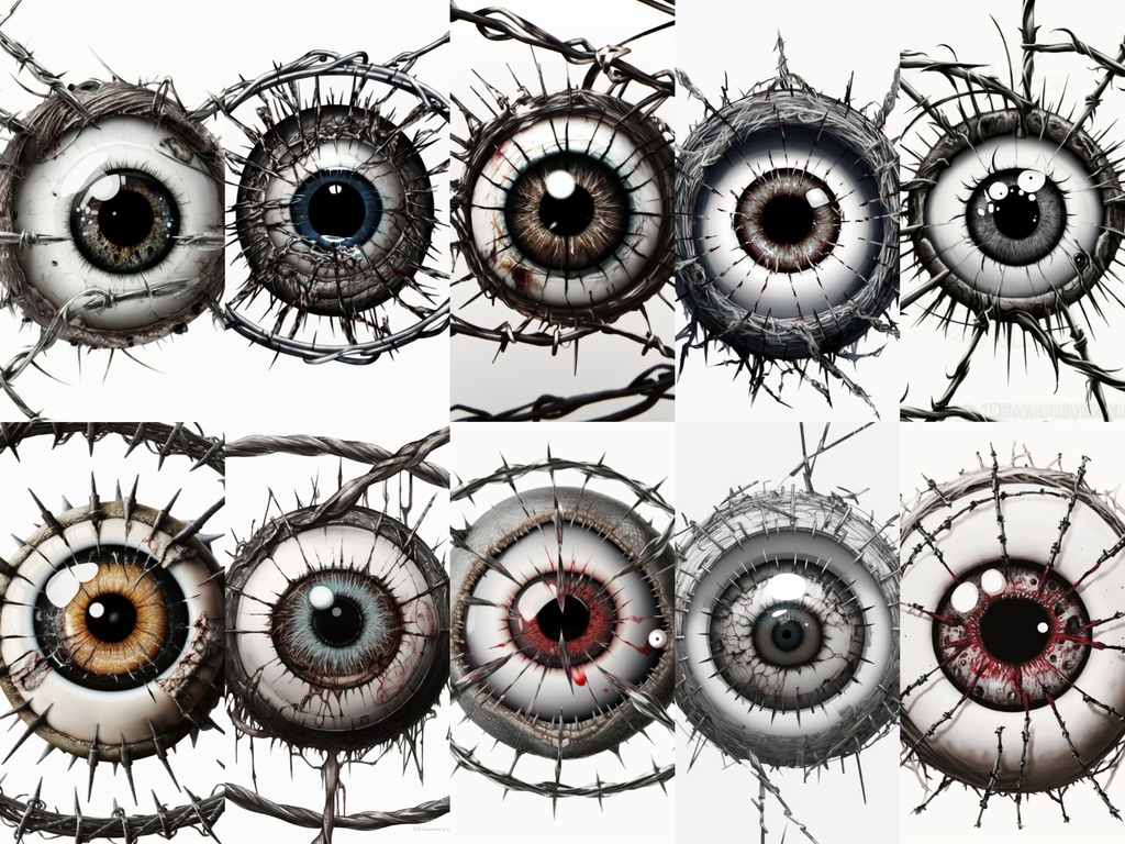 FREE 60 Barbed Eye Pack - Sharp and Striking!