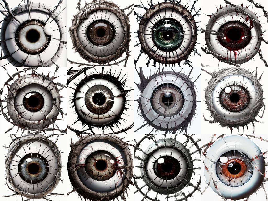 FREE 60 Barbed Eye Pack - Sharp and Striking!