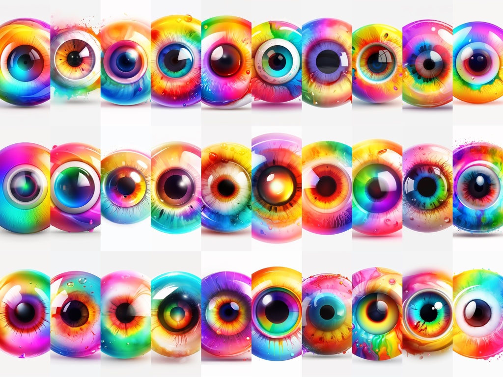 Rainbow Eye Pack
