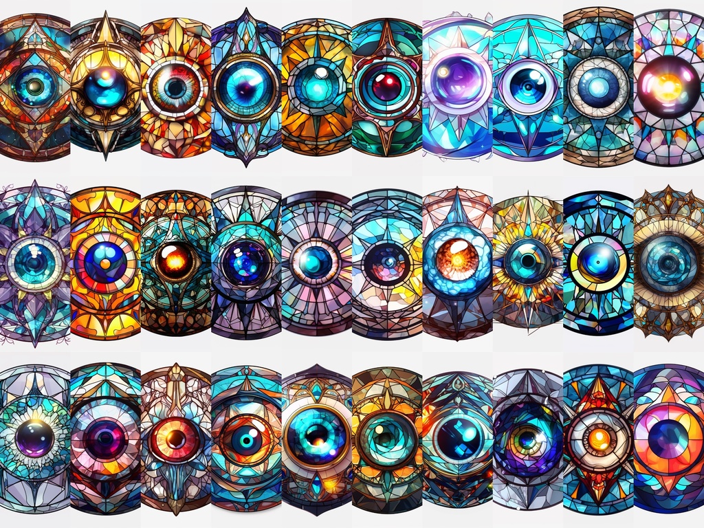 Stained Glass Eye Pack