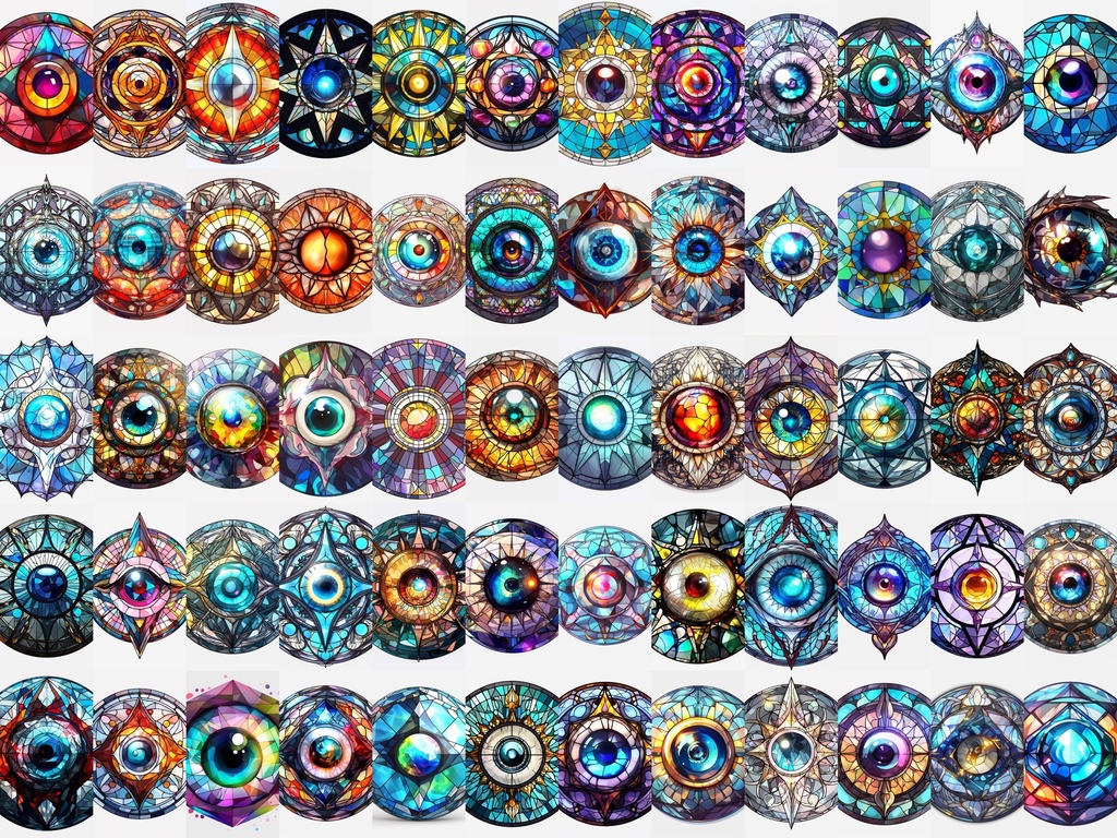 Stained Glass Eye Pack
