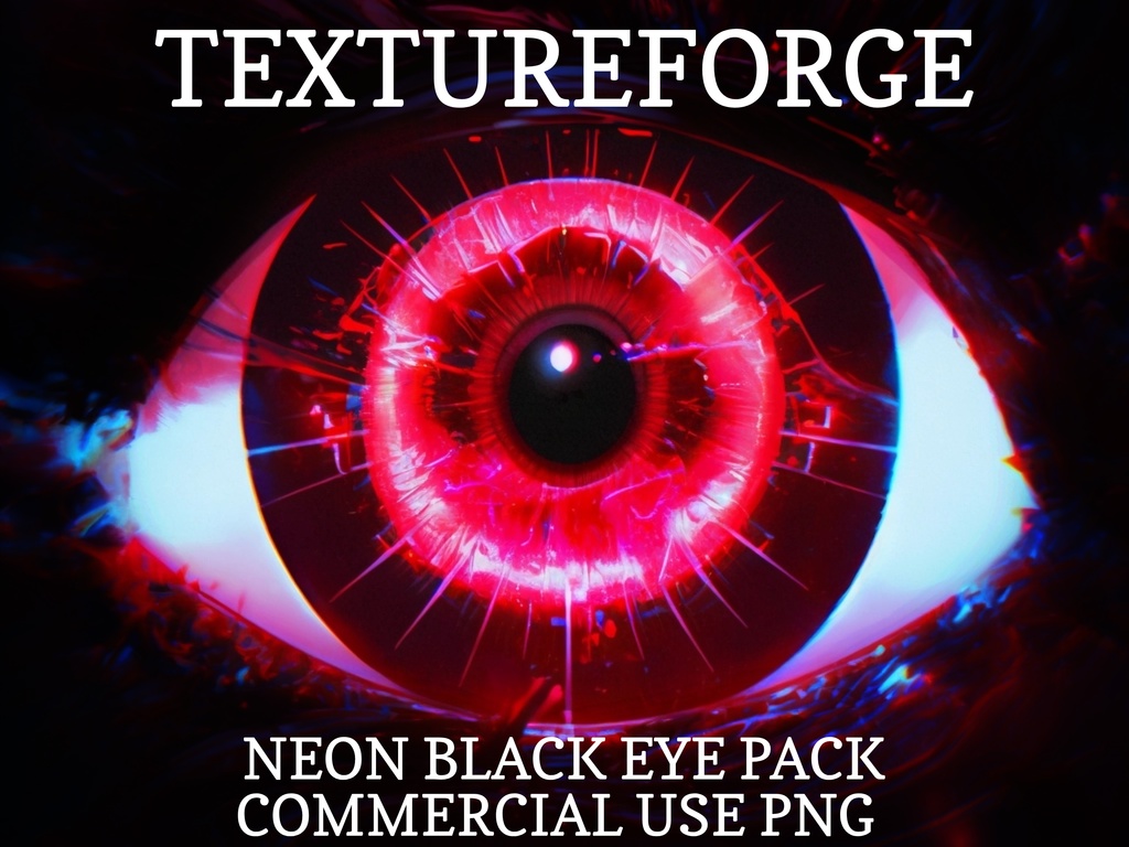 Neon Black Eye Pack