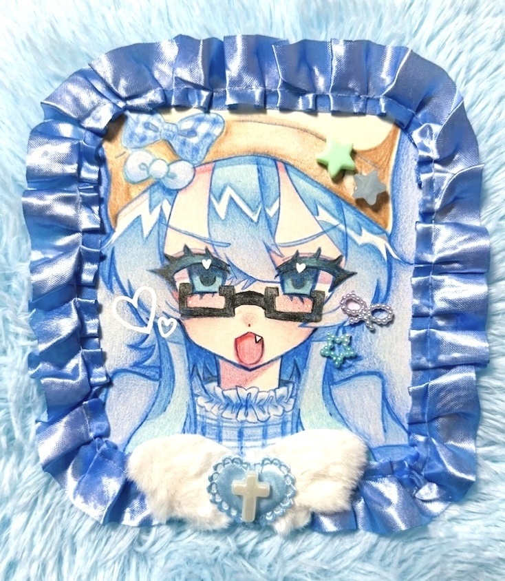 イラストデコ色紙໒꒱【かわいがってっ！】