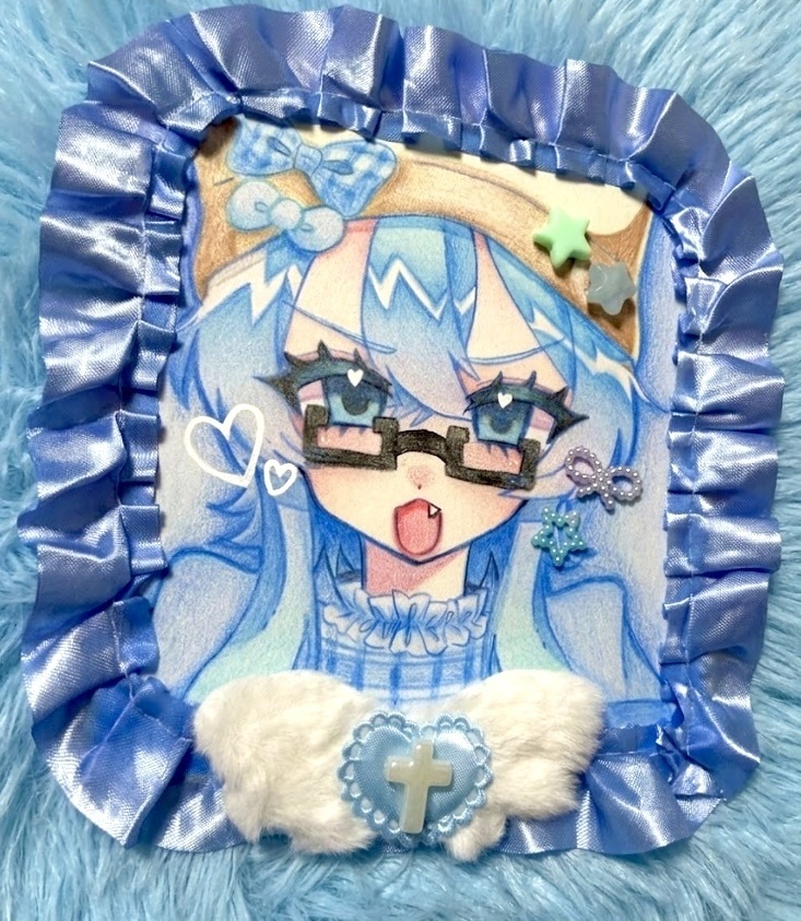 イラストデコ色紙໒꒱【かわいがってっ!】