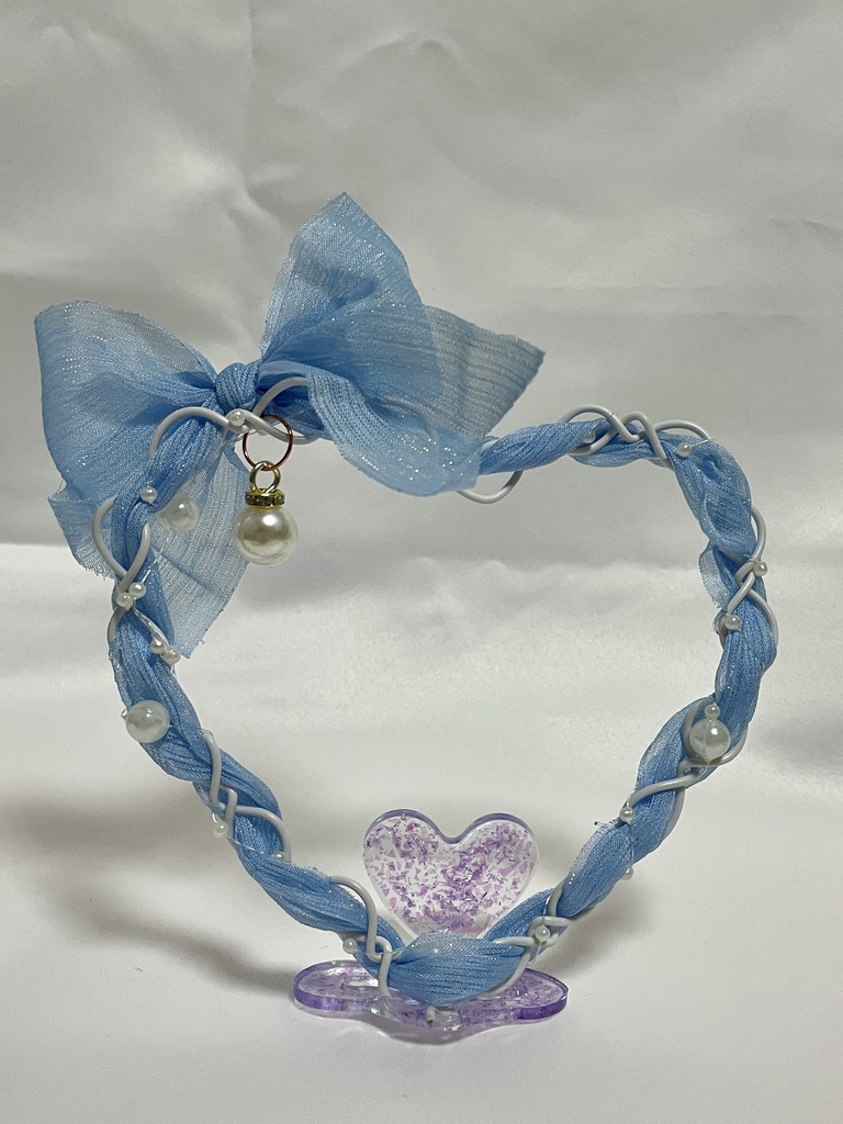 ほわぬい用ハートフレームスタンド