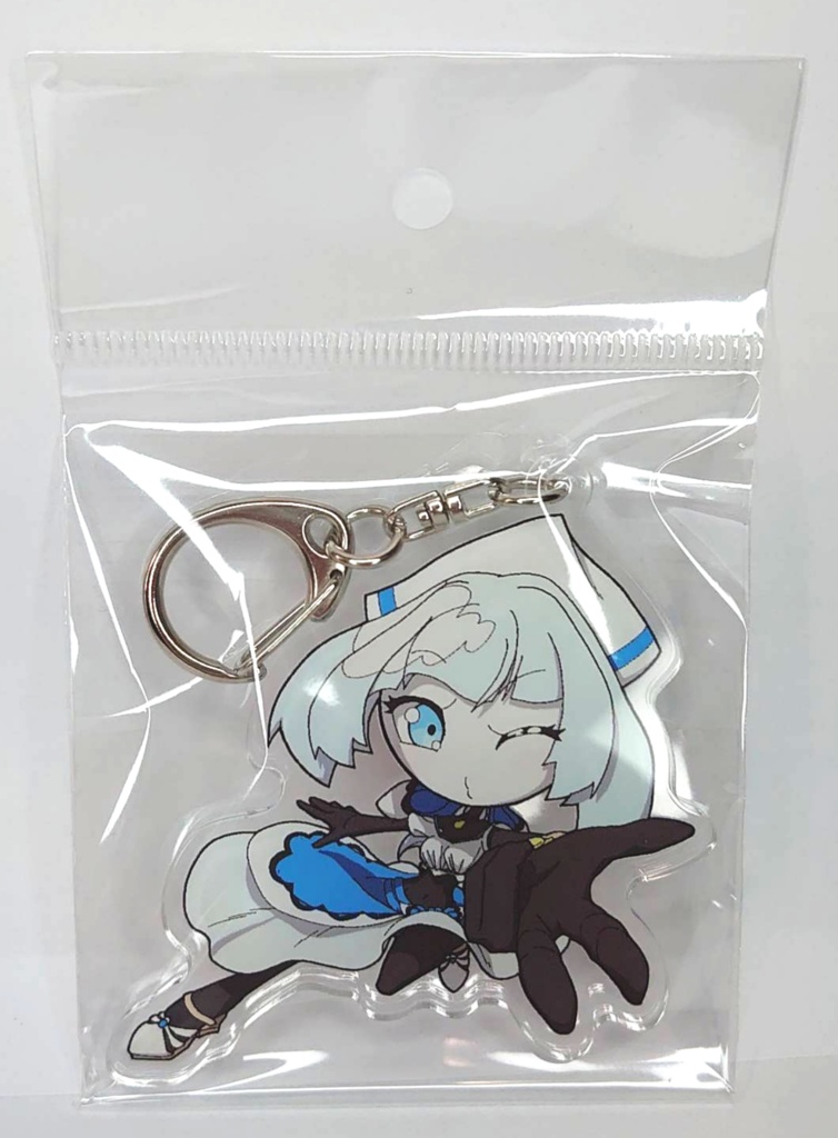 立体ポーズアクリルキーホルダー クマノミちゃん