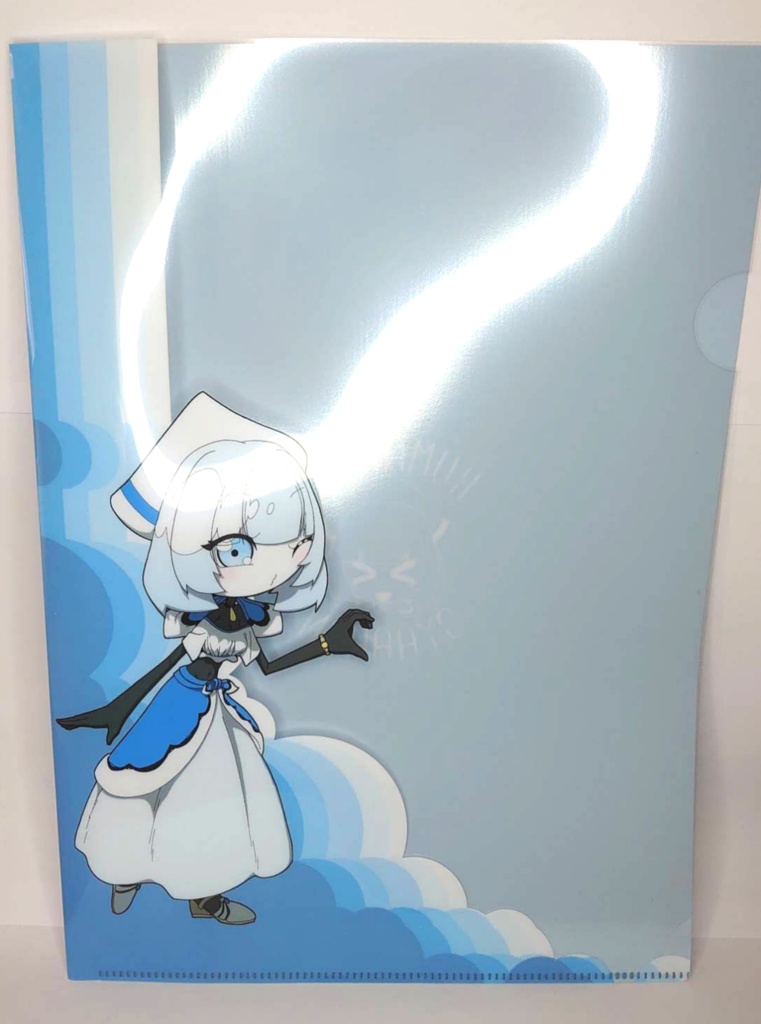 クマノミちゃんと♡がつくれるA4クリアファイル