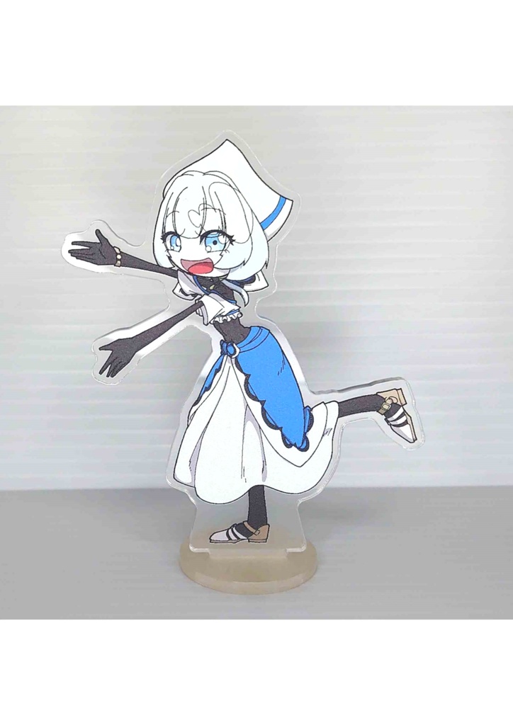 何でも紹介してくれるクマノミちゃんアクリルスタンド