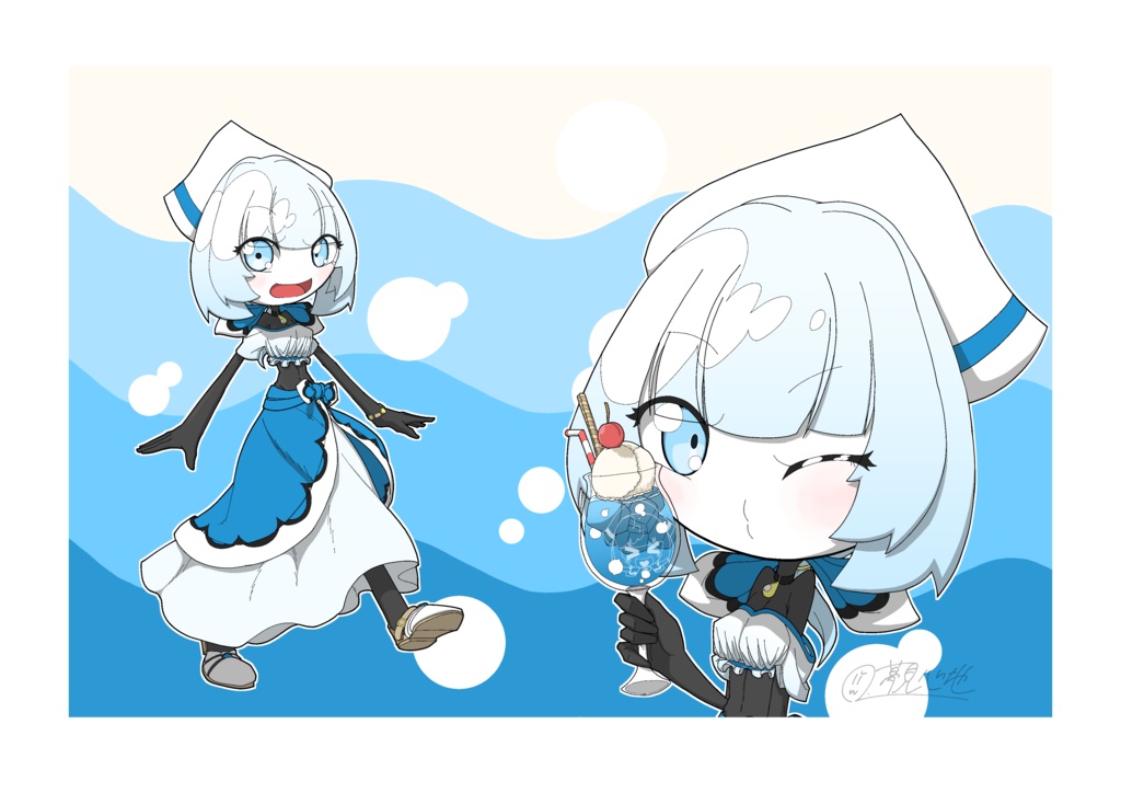 クマノミちゃんのサワ~なポストカード