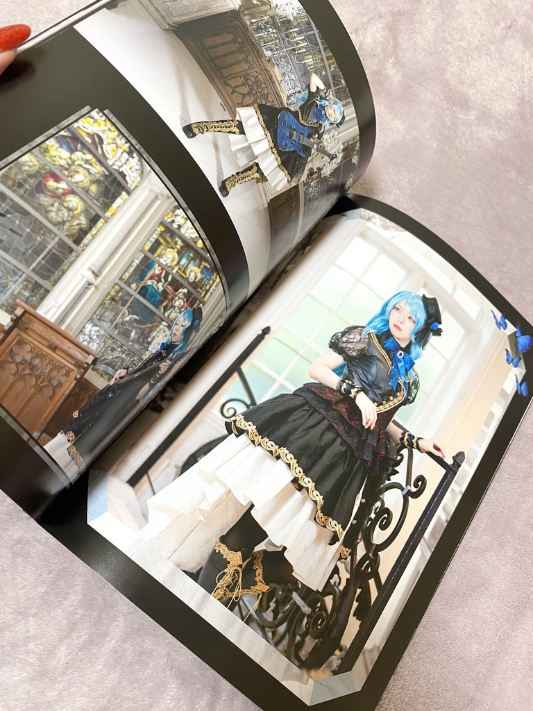 C105 バンドリ!Roselia 今井リサ 氷川紗夜 写真集