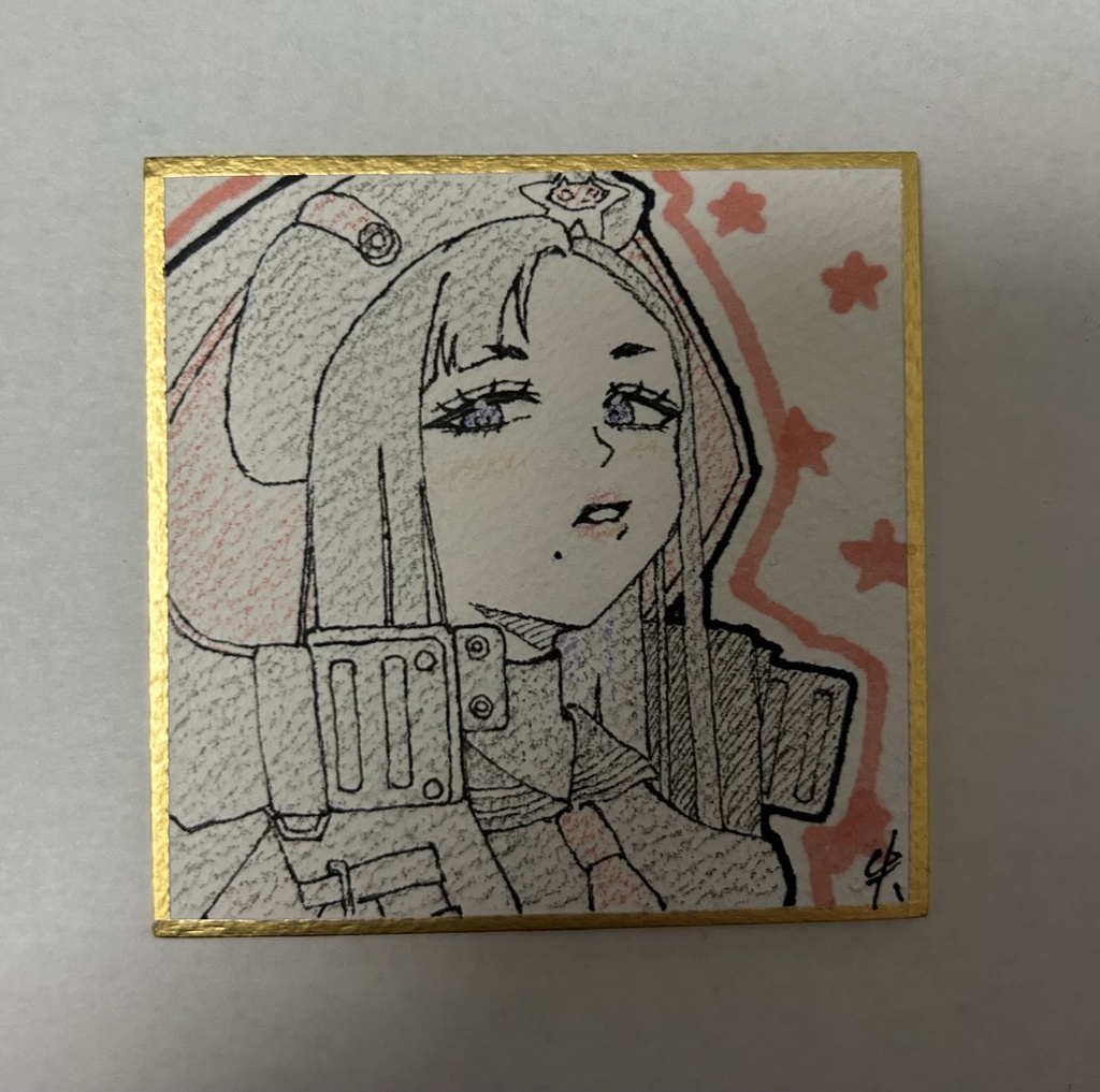 【めもなご2】ウンファ【ミニ色紙】