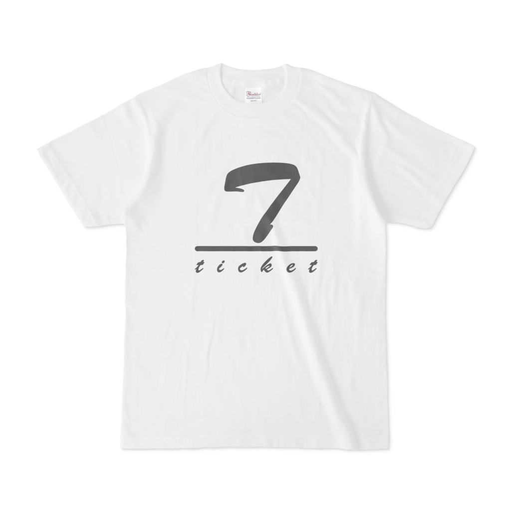 ticket ホワイト[ndt0034]