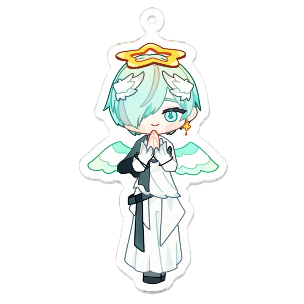 御守りせ 神服アクキーver.