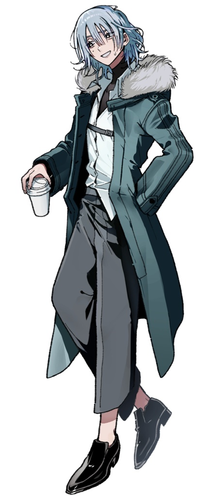 【立ち絵】探偵|差分8種×2【汎用/TRPG・動画等用】