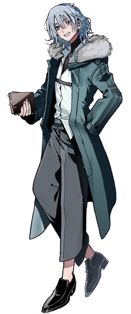 【立ち絵】探偵|差分8種×2【汎用/TRPG・動画等用】