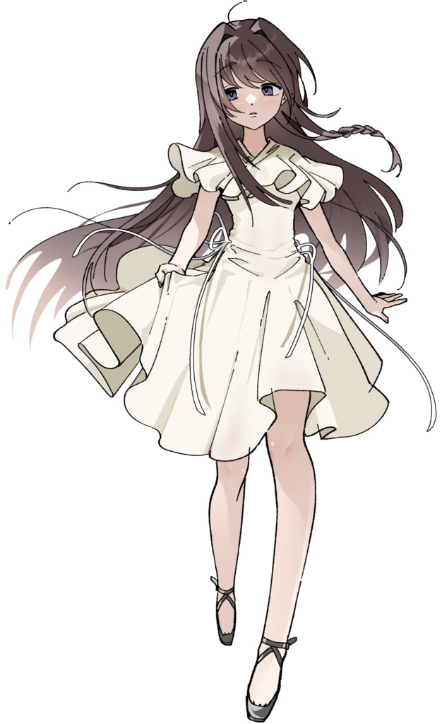 【立ち絵】盲目少女|差分13種【汎用/TRPG・動画等用】