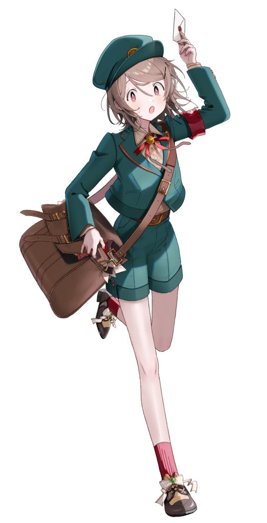 【立ち絵】郵便屋|差分24種【組換PSD】➊