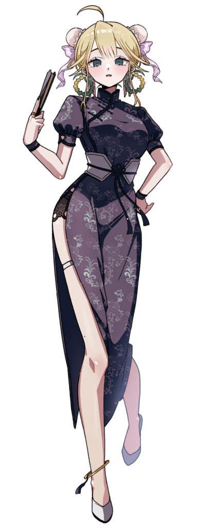 <新作SALE中>【立ち絵】チャイナガール【汎用/Ap.9】