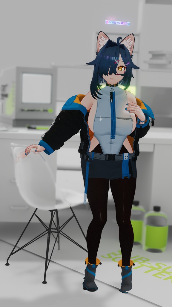 オリジナル3Dモデル 「藍子さん AIKOSAN」ver 1.02