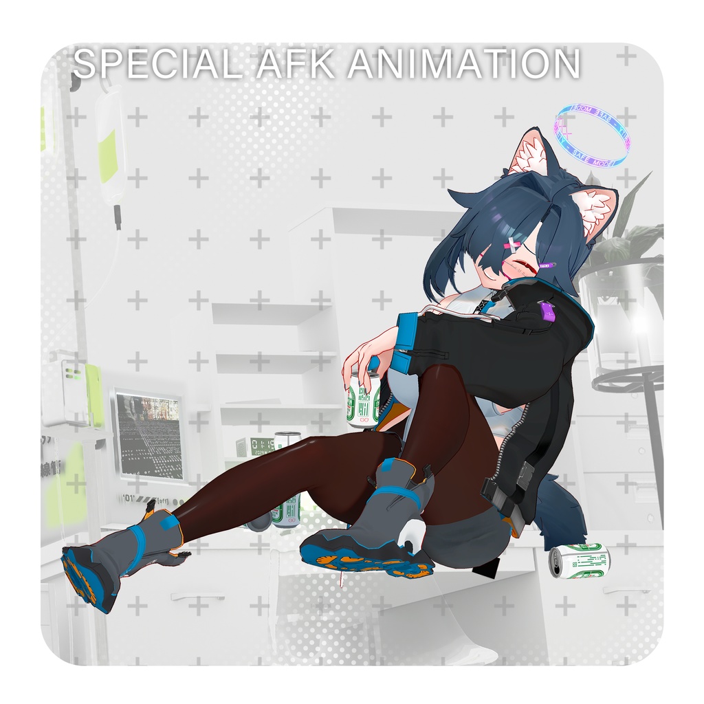 オリジナル3Dモデル 「藍子さん AIKOSAN」ver 1.02