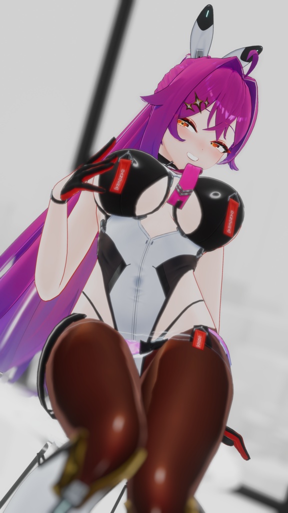 オリジナル3Dモデル 「ニューちゃん (パンクスーツ)| NEW-Chan (PunkSuit)」ver 1.02