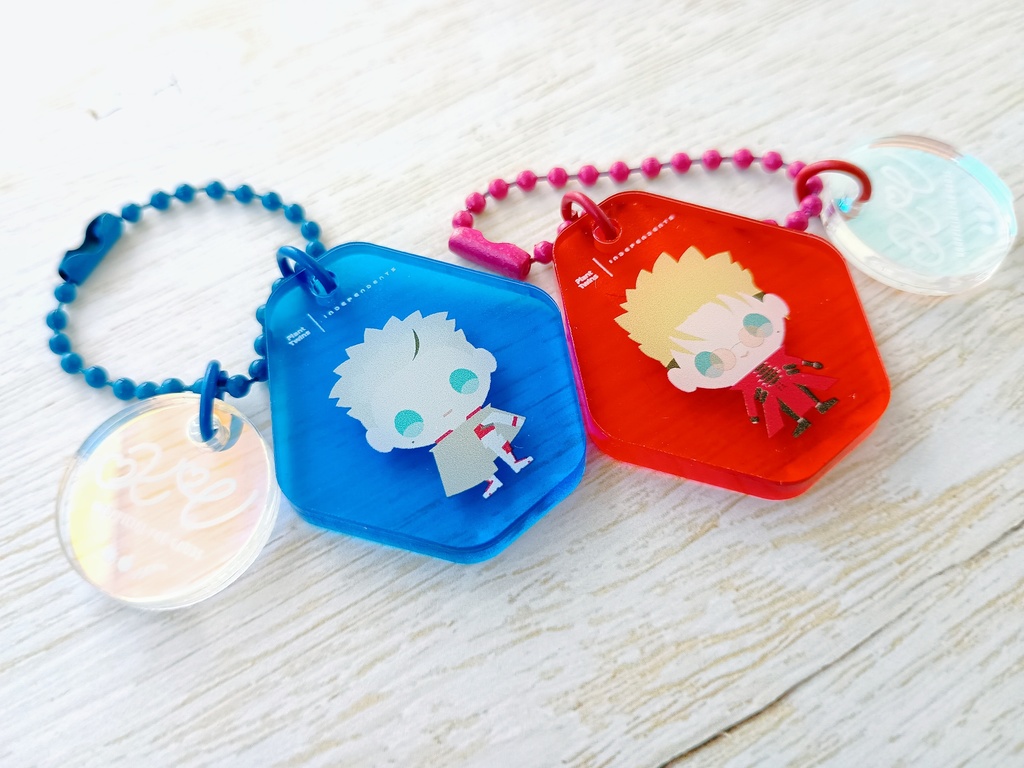 ミニキャラアクキー