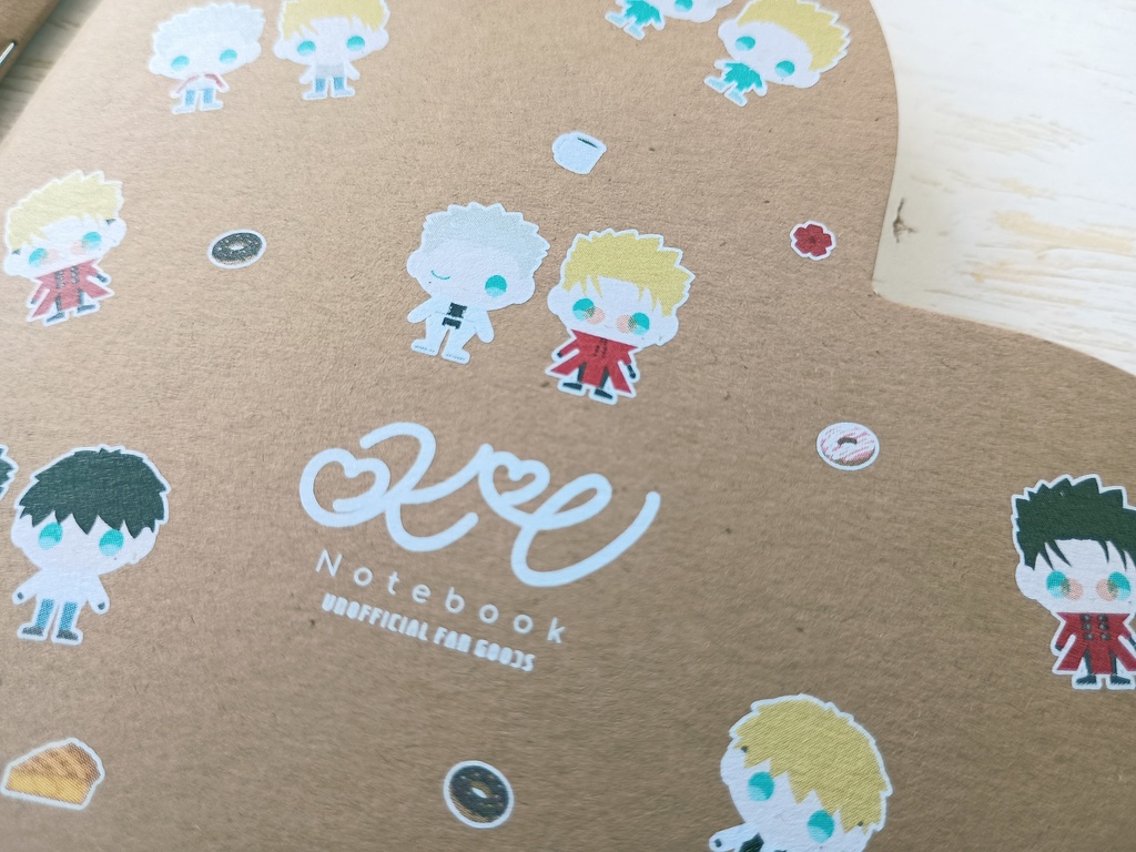 ハート型ノート