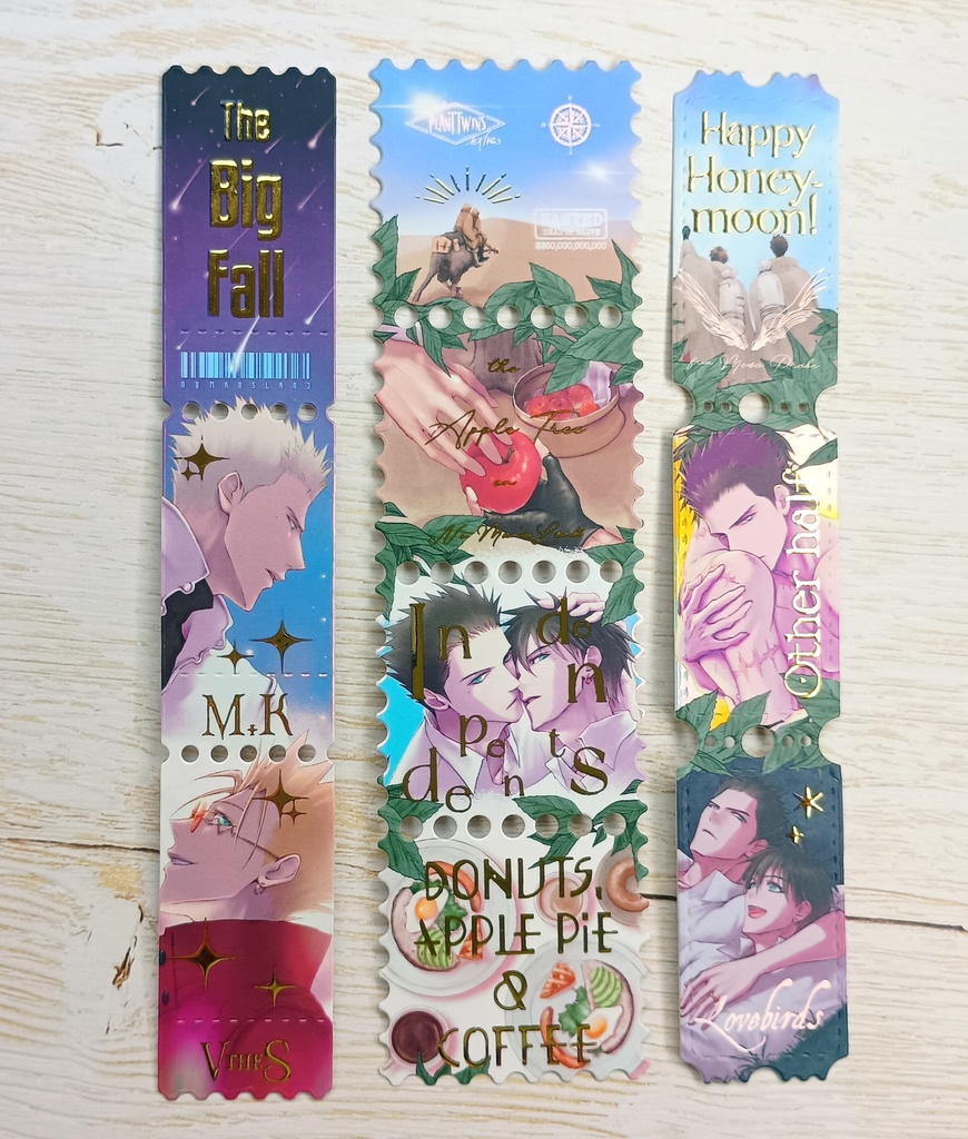 箔&ダイカットしおりセット