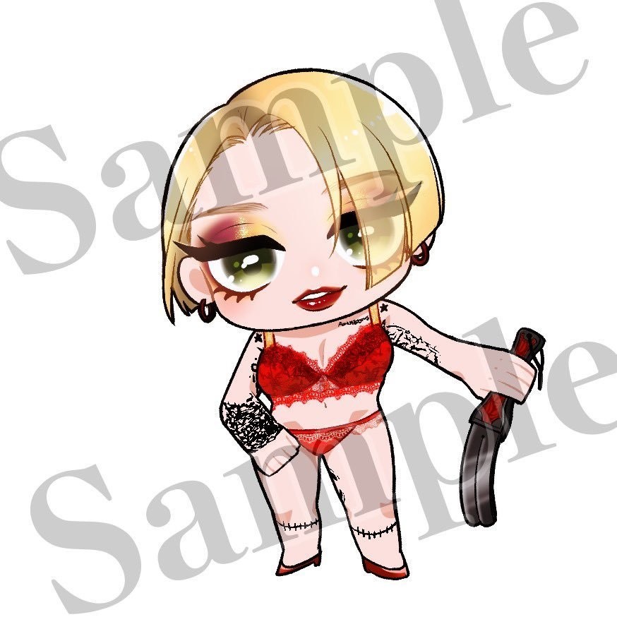 モナ　アクリルキーホルダー