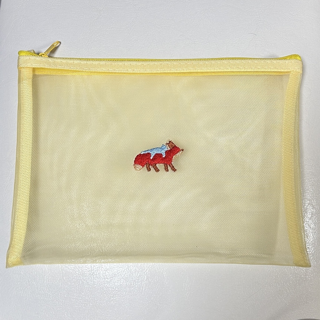 【燐ひめ】刺繍メッシュポーチ