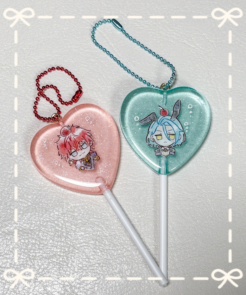 【燐ひめ】ペロキャンキーホルダー