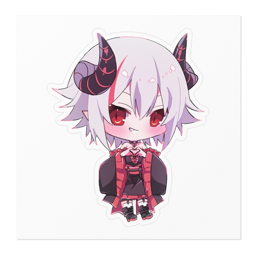 らぶちゅーにゅっ❤️🔥ステッカー