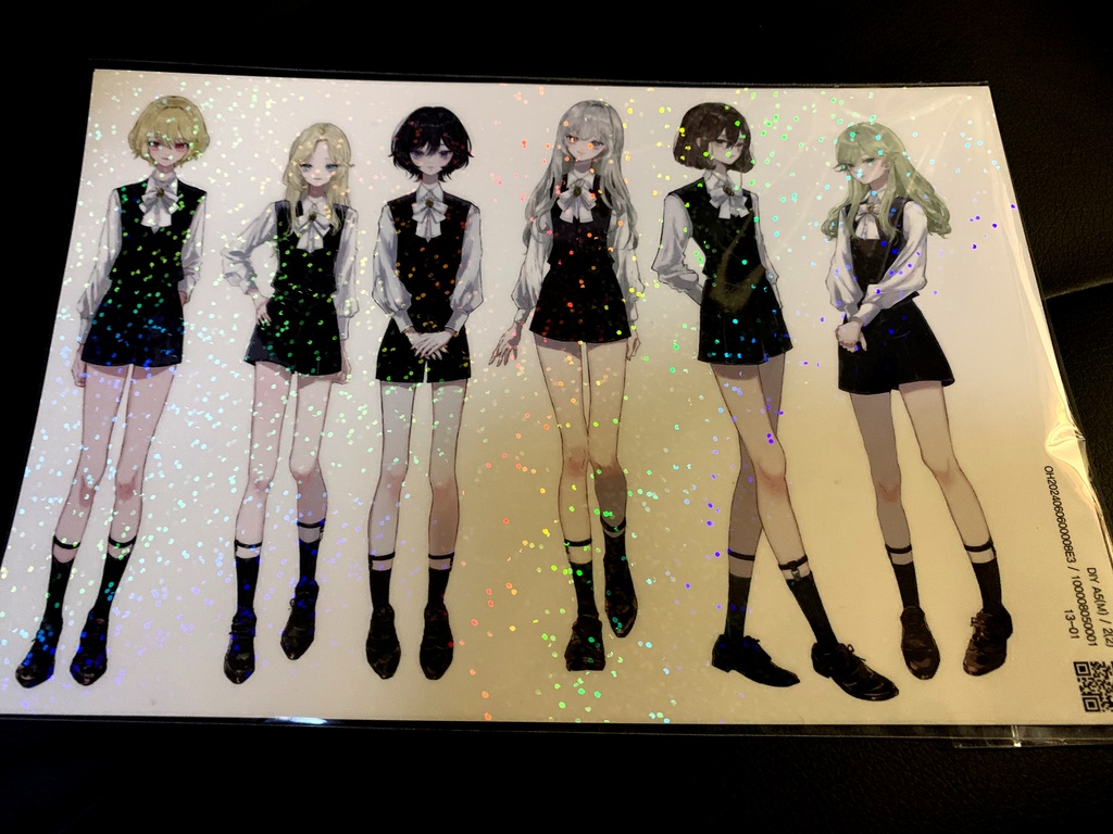 【創作】レヴェガーデンの少年A5シール
