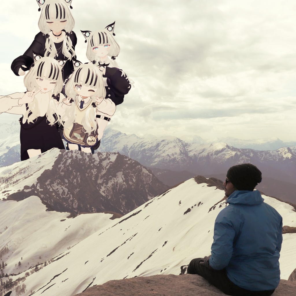 3D_Piano hair ピアノヘア