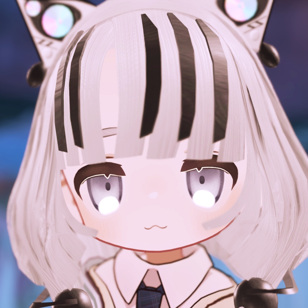 3D_Piano hair ピアノヘア