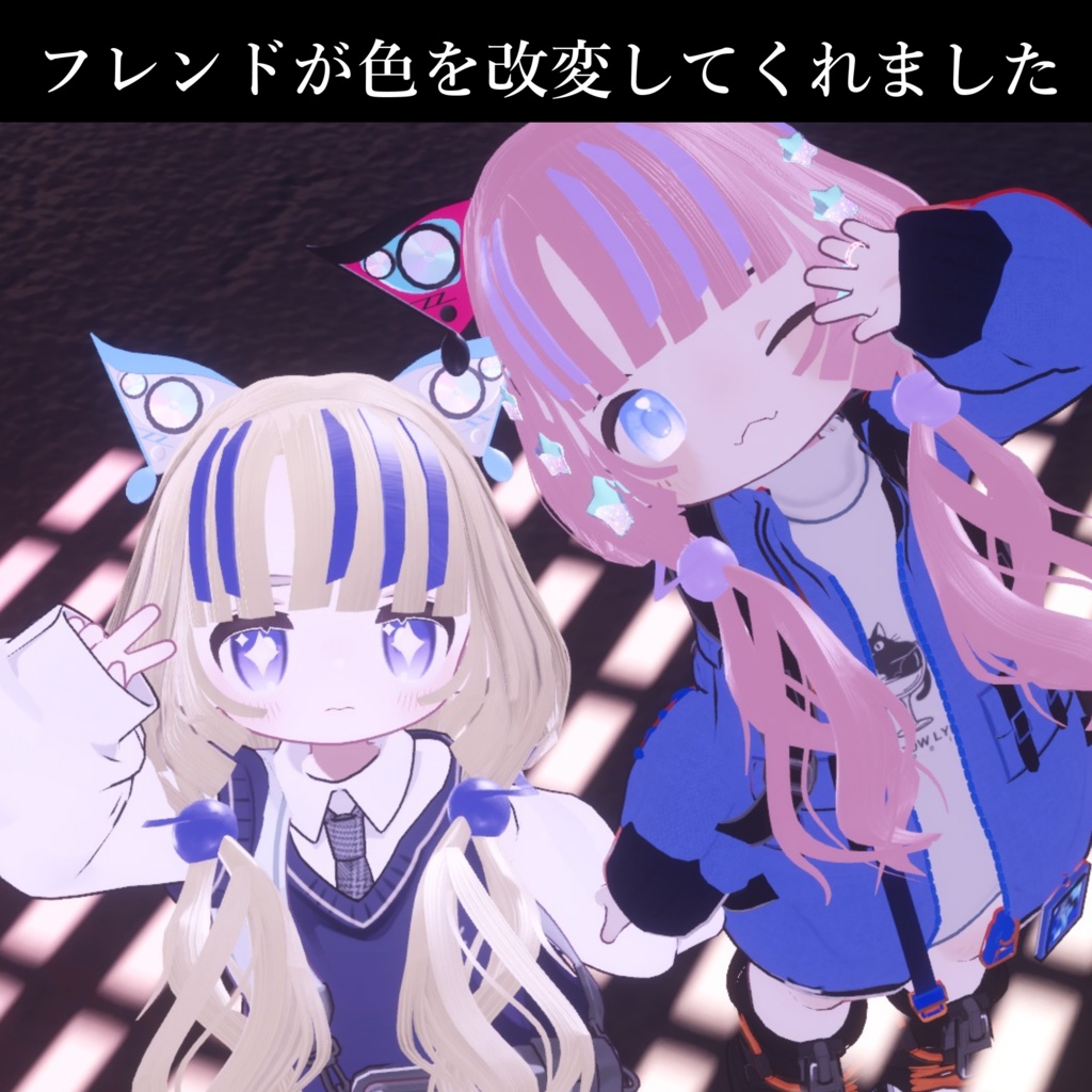 3D_Piano hair ピアノヘア