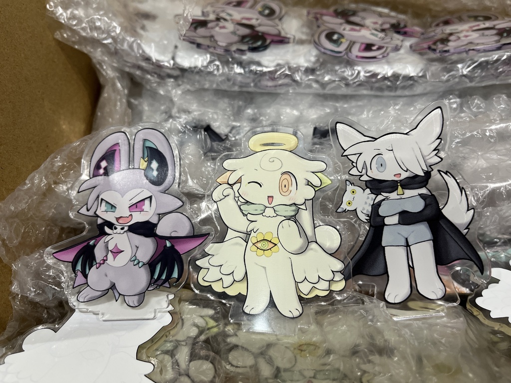 【追記あり】でびコネアクスタ(でびるん、でかクピャドエル、ネゼル)