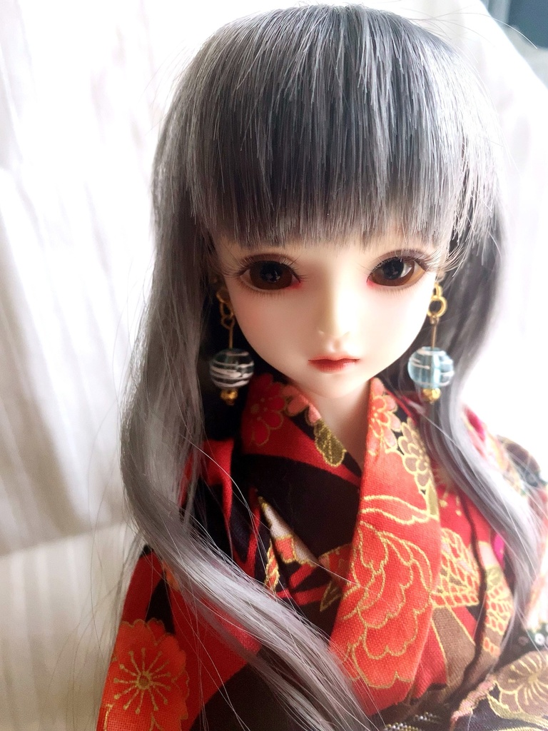 【全3色】水風船のイヤリング【ドール向け】