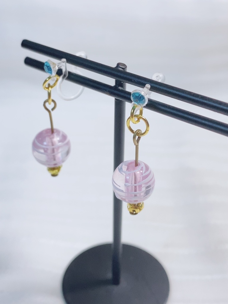 【全3色】水風船のイヤリング【ドール向け】